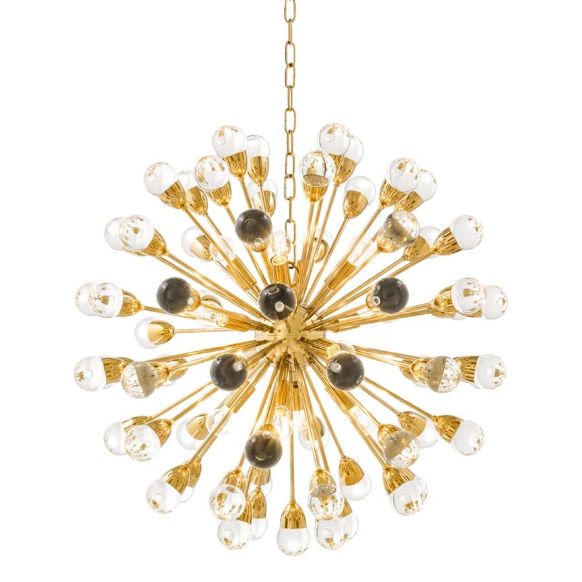 Brass Calypso Sputnik Chandelier Anto | Eichholtz Miami