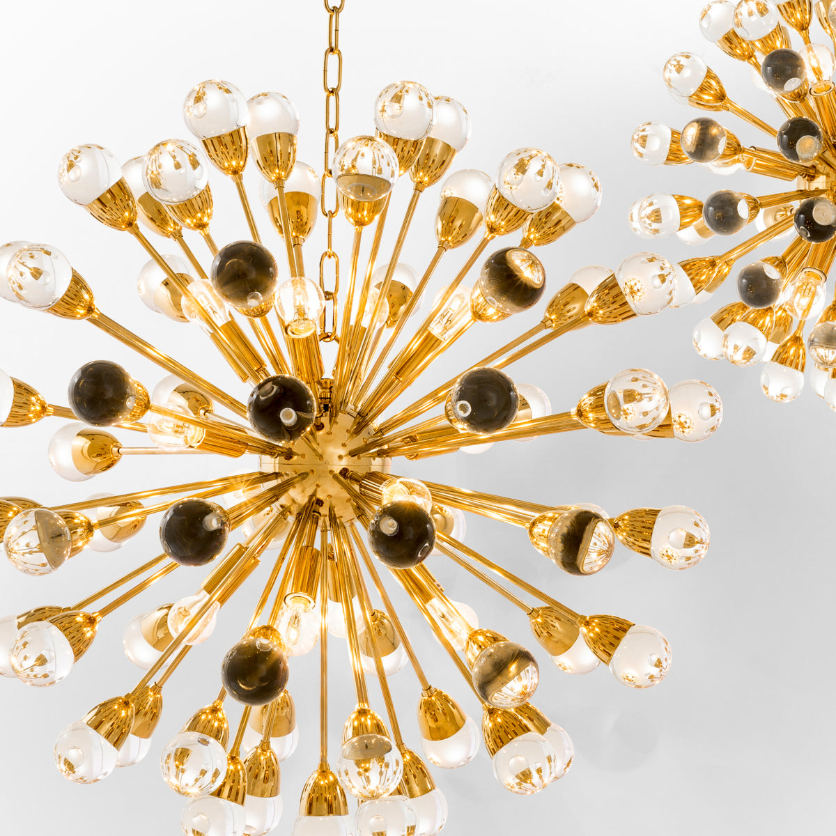 Brass Calypso Sputnik Chandelier Anto | Eichholtz Miami