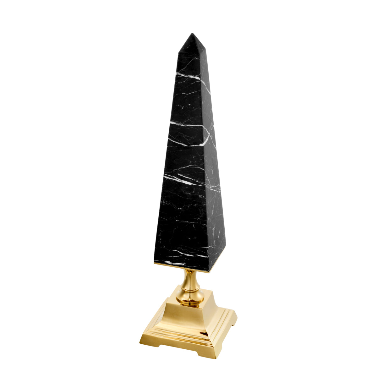 Black Marble Obelisk - L Layford | Eichholtz Miami