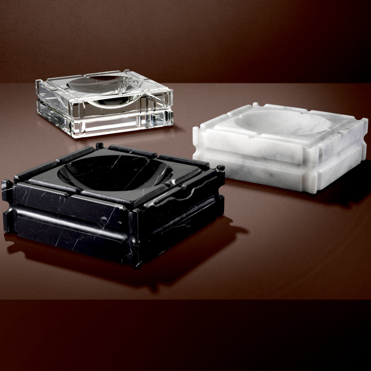 Square Marble Ashtray Nestor | Eichholtz Miami