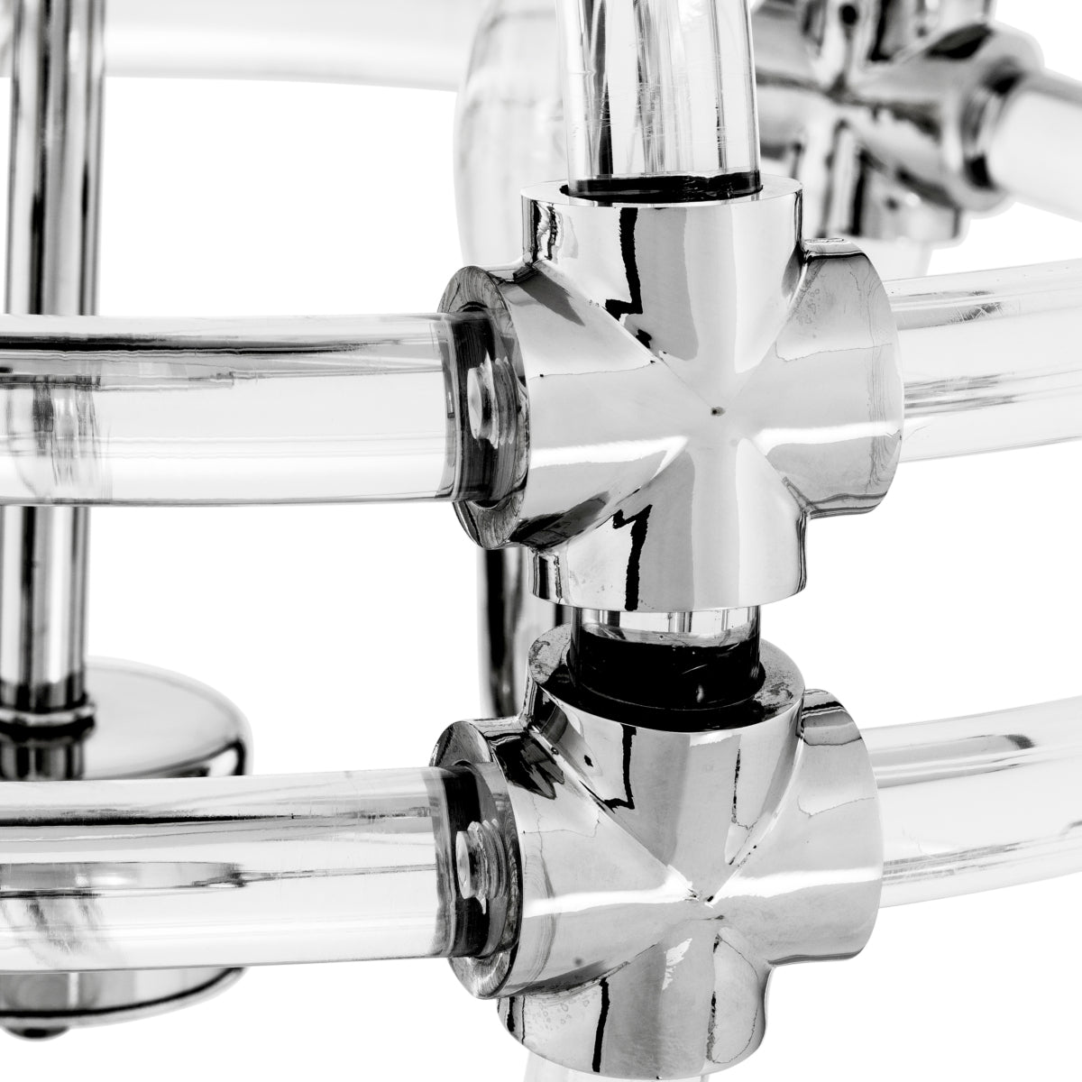 Clear Rods Chandelier Impero | Eichholtz Miami