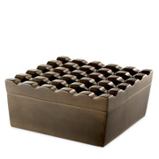 Square Brass Ashtray Deluxe | Eichholtz Miami