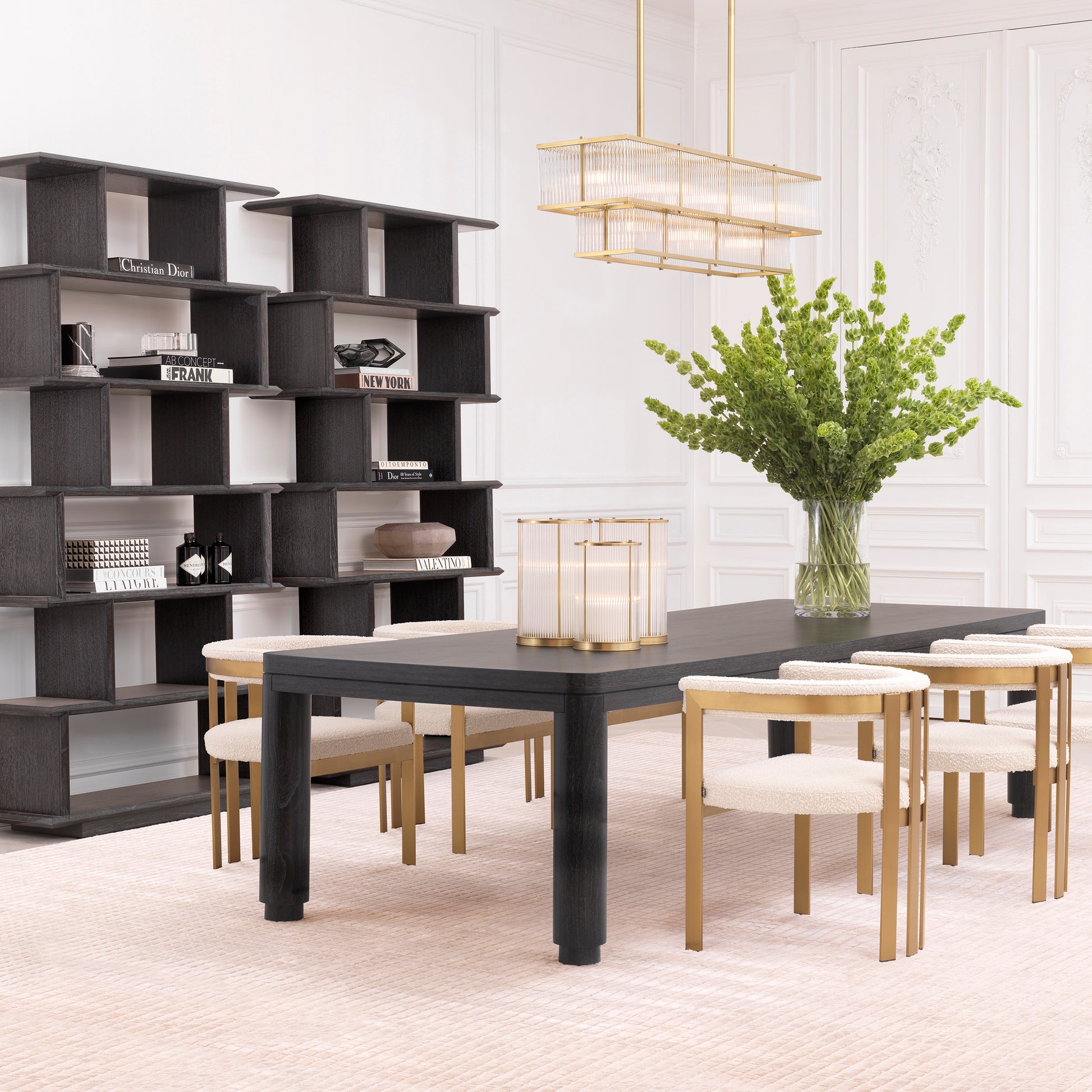 Cylindrical Glass Hurricane L Mayson | Eichholtz Miami