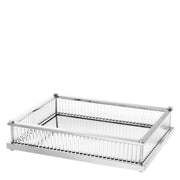 Mirror Bottom Rectangular Tray Cora | Eichholtz Miami