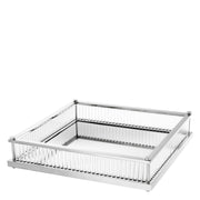 Mirror Bottom Square Tray Cora | Eichholtz Miami