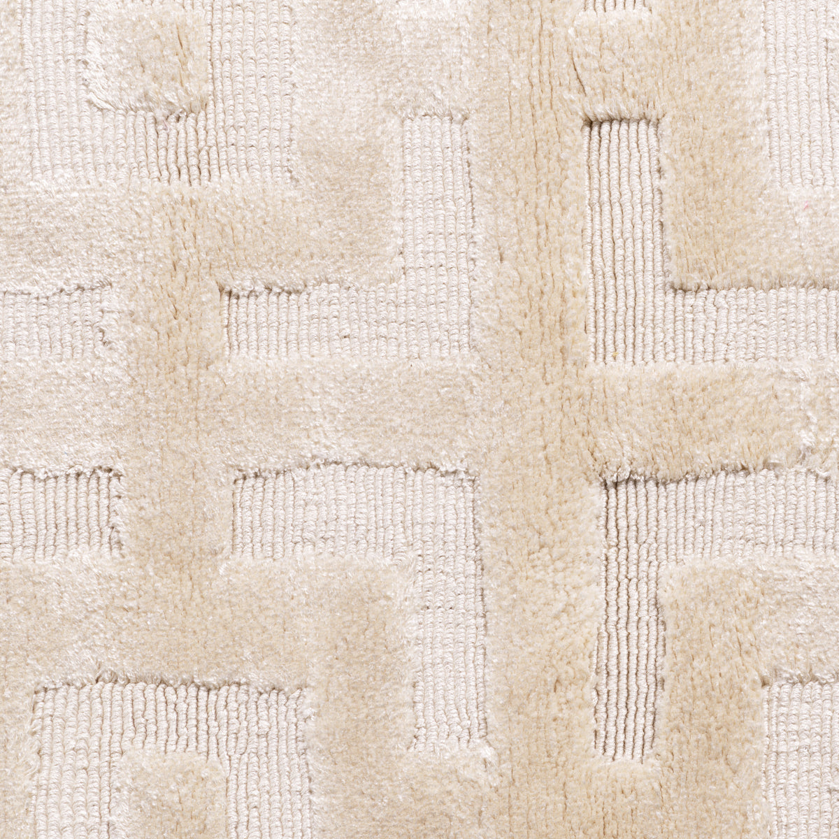 Cream Woven Viscose Carpet Reeves | Eichholtz Miami