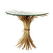 Sheaf Wheat Console Table Bonheur | Eichholtz Miami