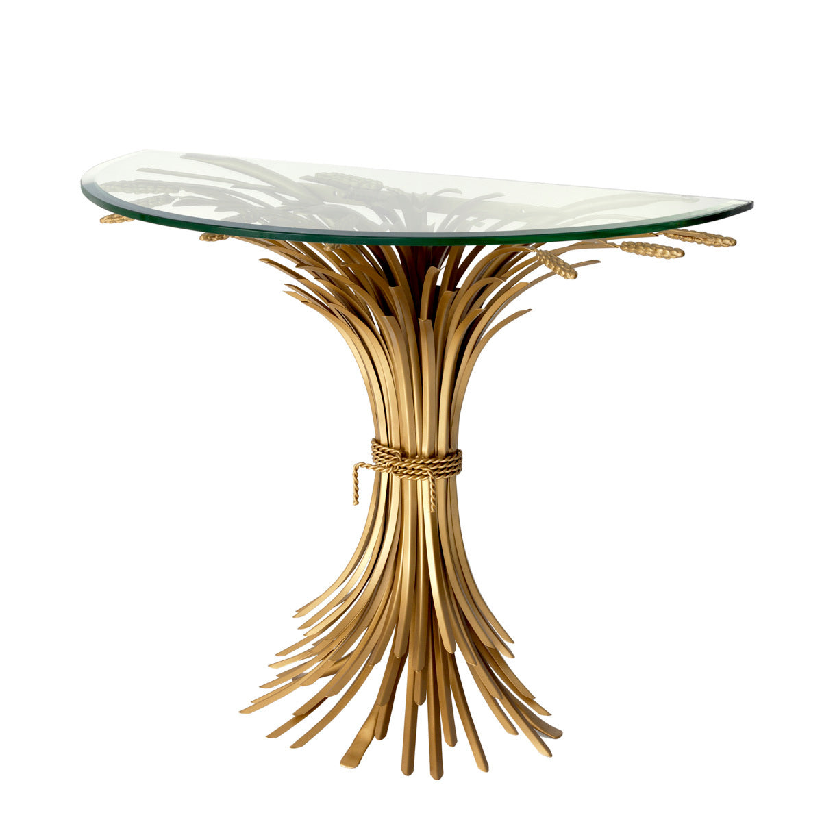 Sheaf Wheat Console Table Bonheur | Eichholtz Miami