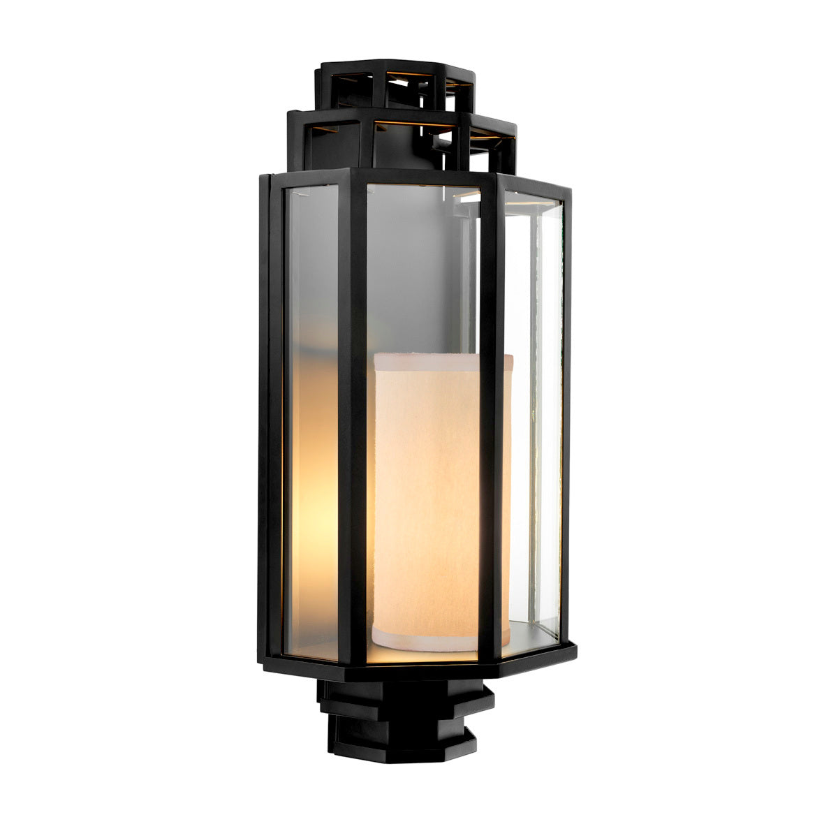 Black Lantern Wall Lamp Monticello | Eichholtz Miami