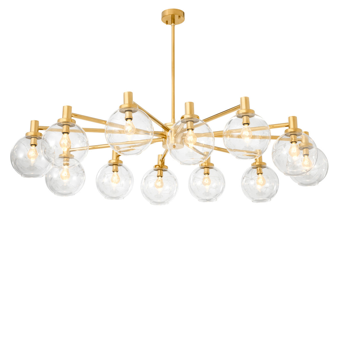 Glass Globe Chandelier Selva | Eichholtz Miami