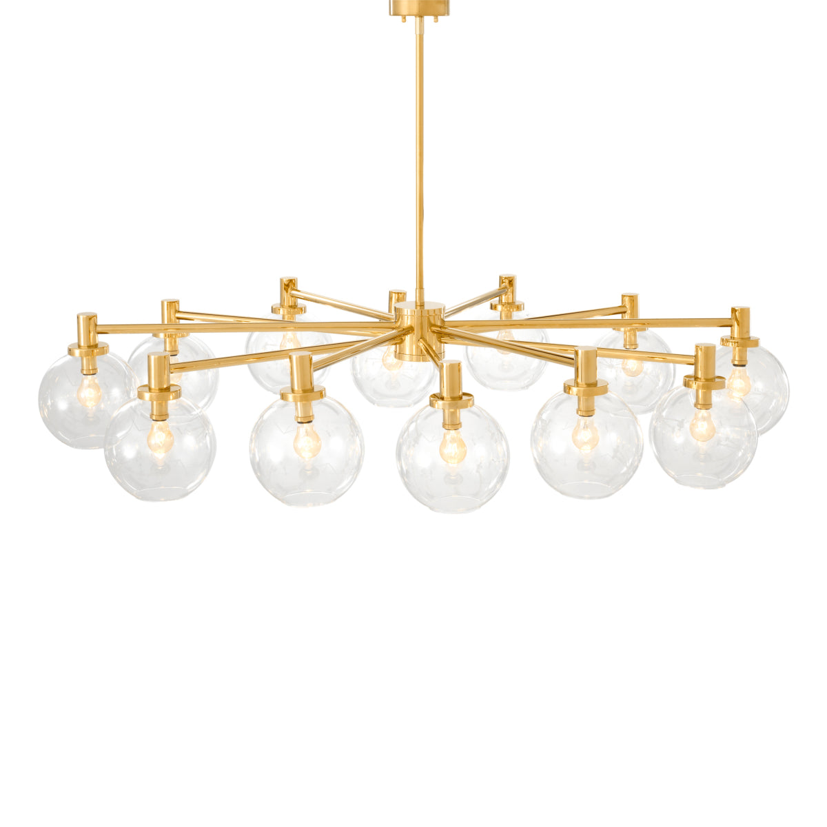Glass Globe Chandelier Selva | Eichholtz Miami