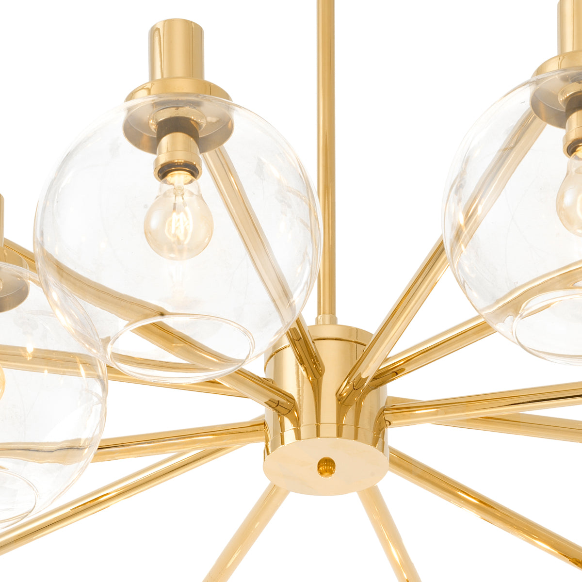 Glass Globe Chandelier Selva | Eichholtz Miami