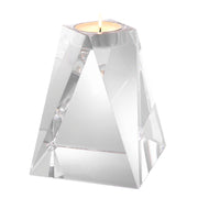 Crystal Glass Candle Holder Liaison | Eichholtz Miami