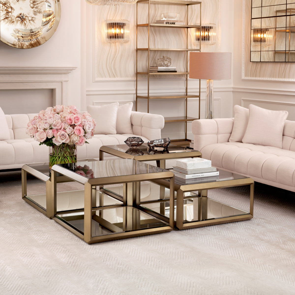 Off-White Carpet 7' x 10' Herringbone | Eichholtz Miami