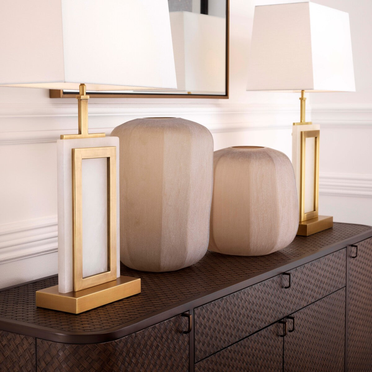 Hand Blown Glass Vase Avance | Eichholtz Miami