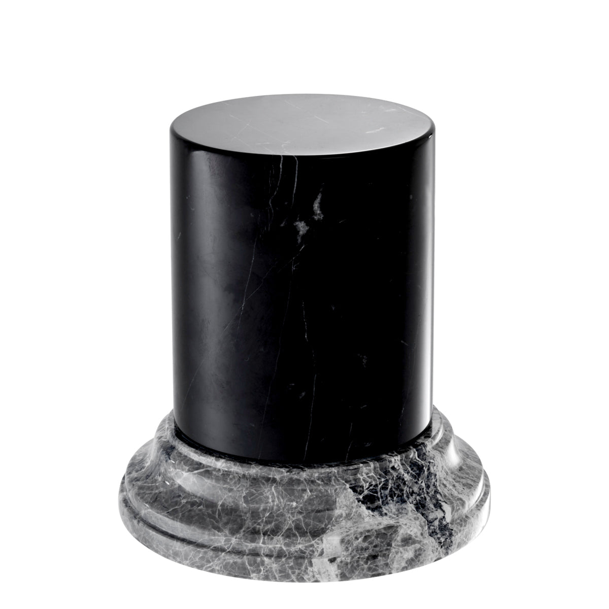 Black Marble Column Aveiro | Eichholtz Miami