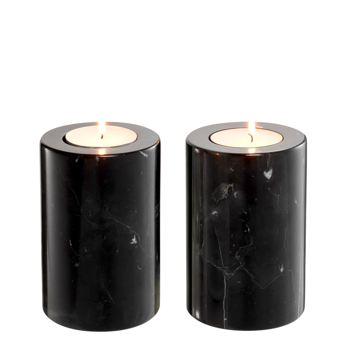 Marble Tealight Holders (2) Tobor S | Eichholtz Miami