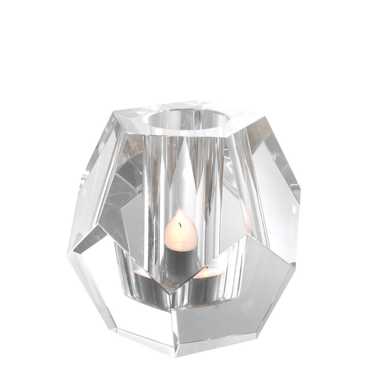 Crystal Tealight Holder Coquette | Eichholtz Miami