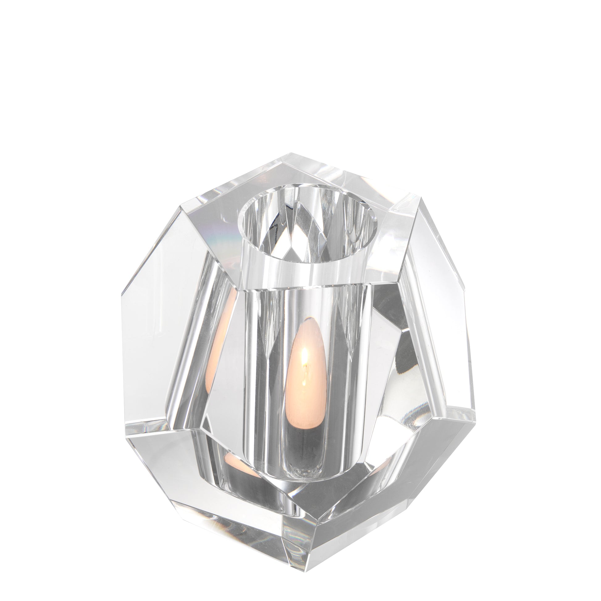 Crystal Tealight Holder Coquette | Eichholtz Miami