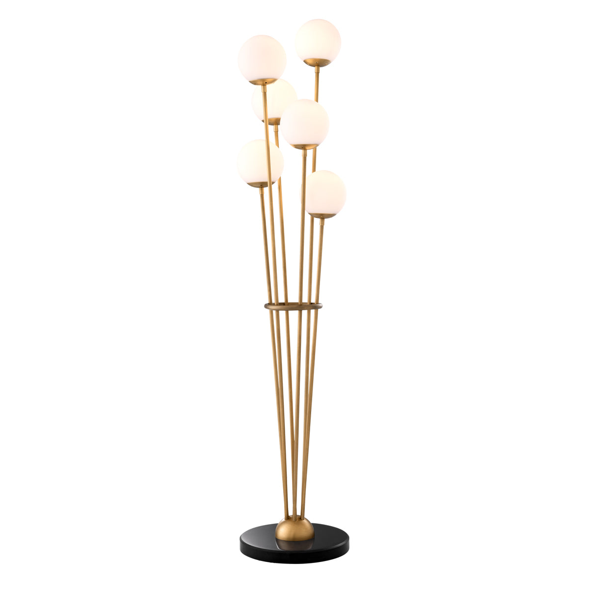 Brass Globe Floor Lamp Tortora | Eichholtz Miami