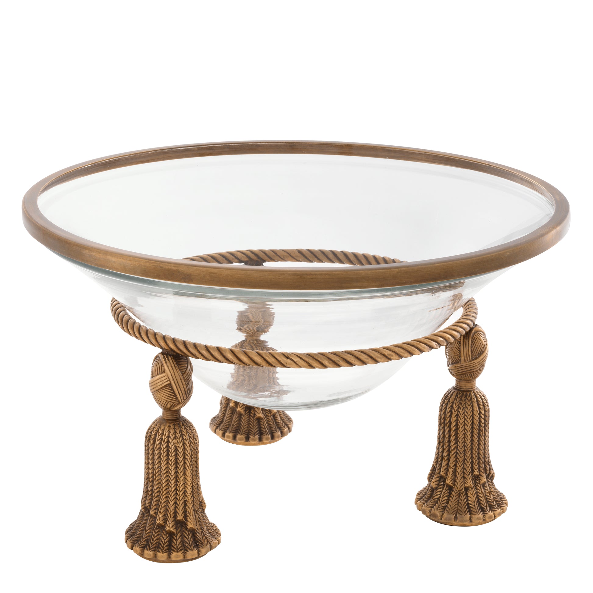 Clear Glass Bowl Tassel | Eichholtz Miami