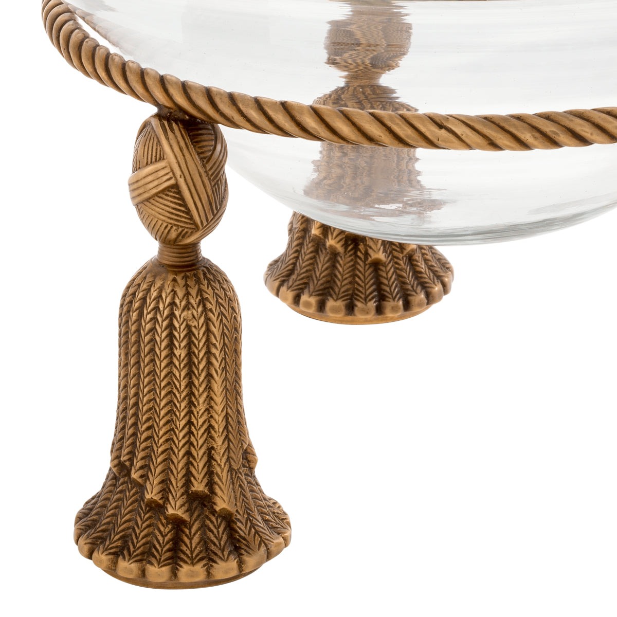 Clear Glass Bowl Tassel | Eichholtz Miami