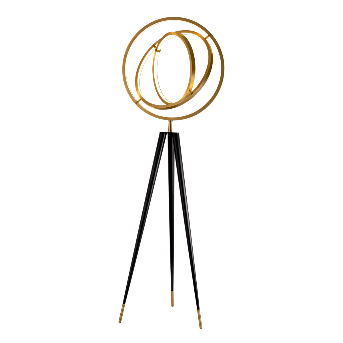 Brass Antique Floor Lamp Cassini | Eichholtz Miami