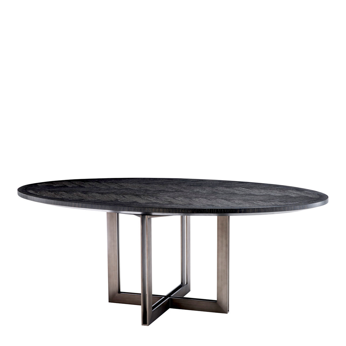 Oval Oak Dining Table Melchior | Eichholtz Miami