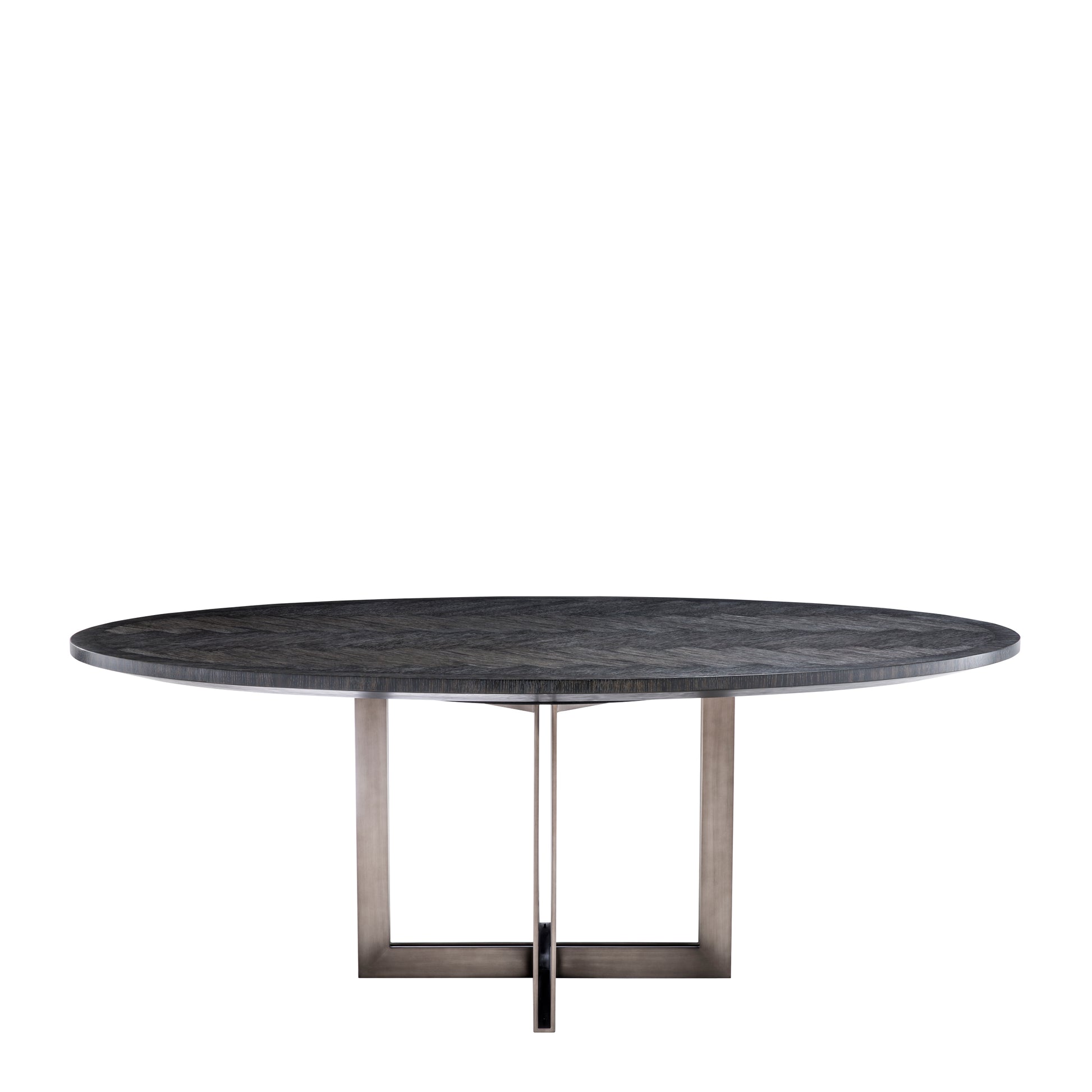 Oval Oak Dining Table Melchior | Eichholtz Miami