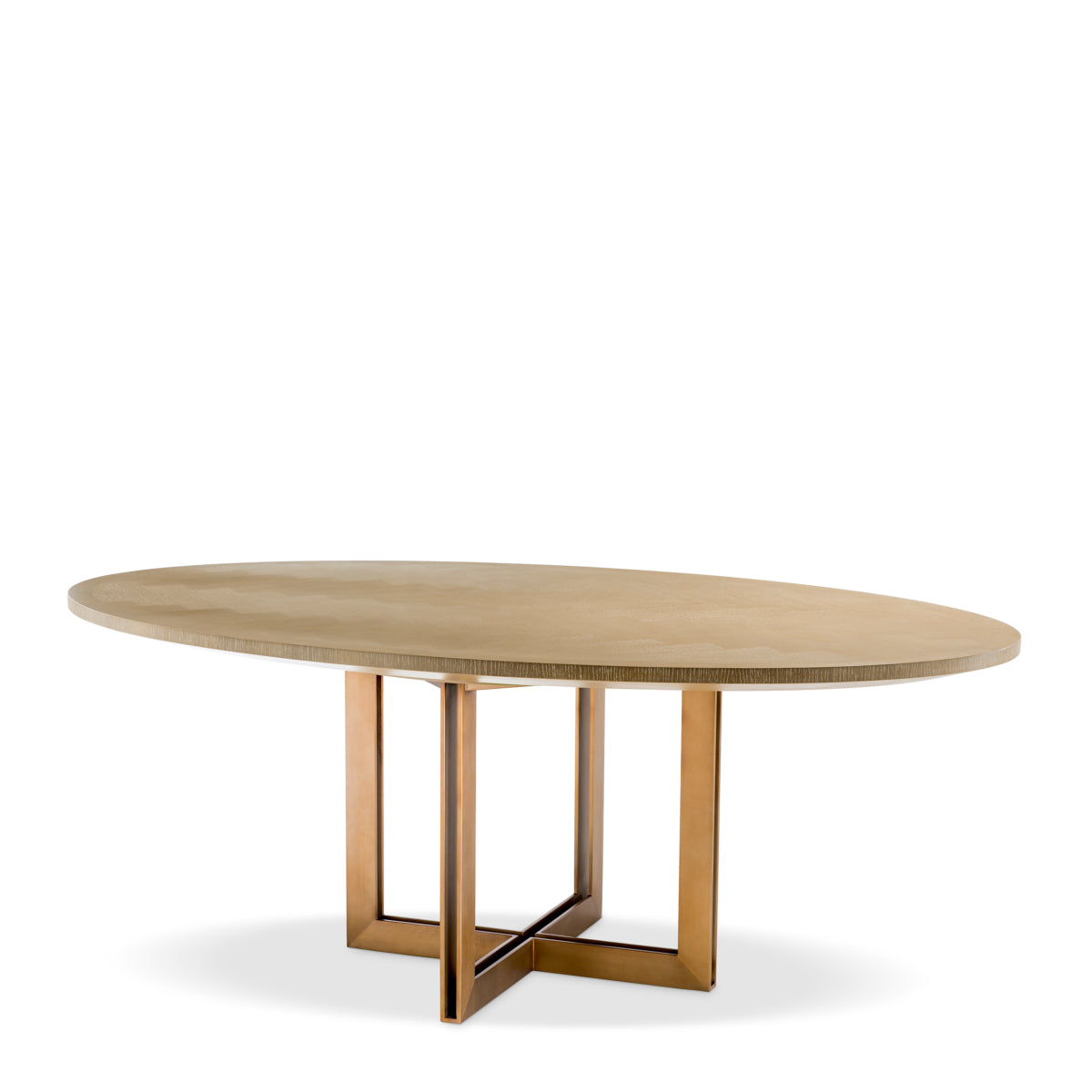 Oval Oak Dining Table Melchior | Eichholtz Miami