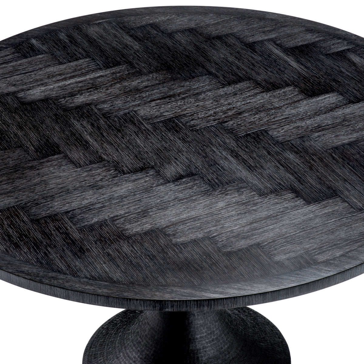 Round Oak Dining Table Melchior | Eichholtz Miami