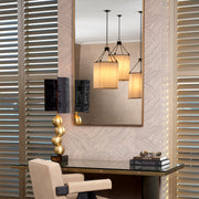 Brushed Brass Mirror Redondo | Eichholtz Miami