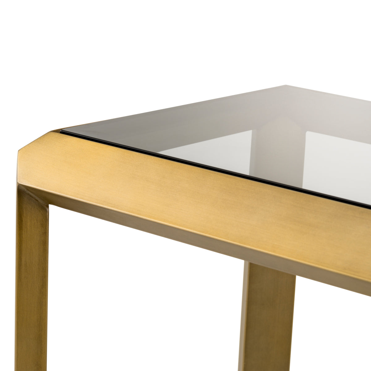 Slim Brass Console Table Callum | Eichholtz Miami