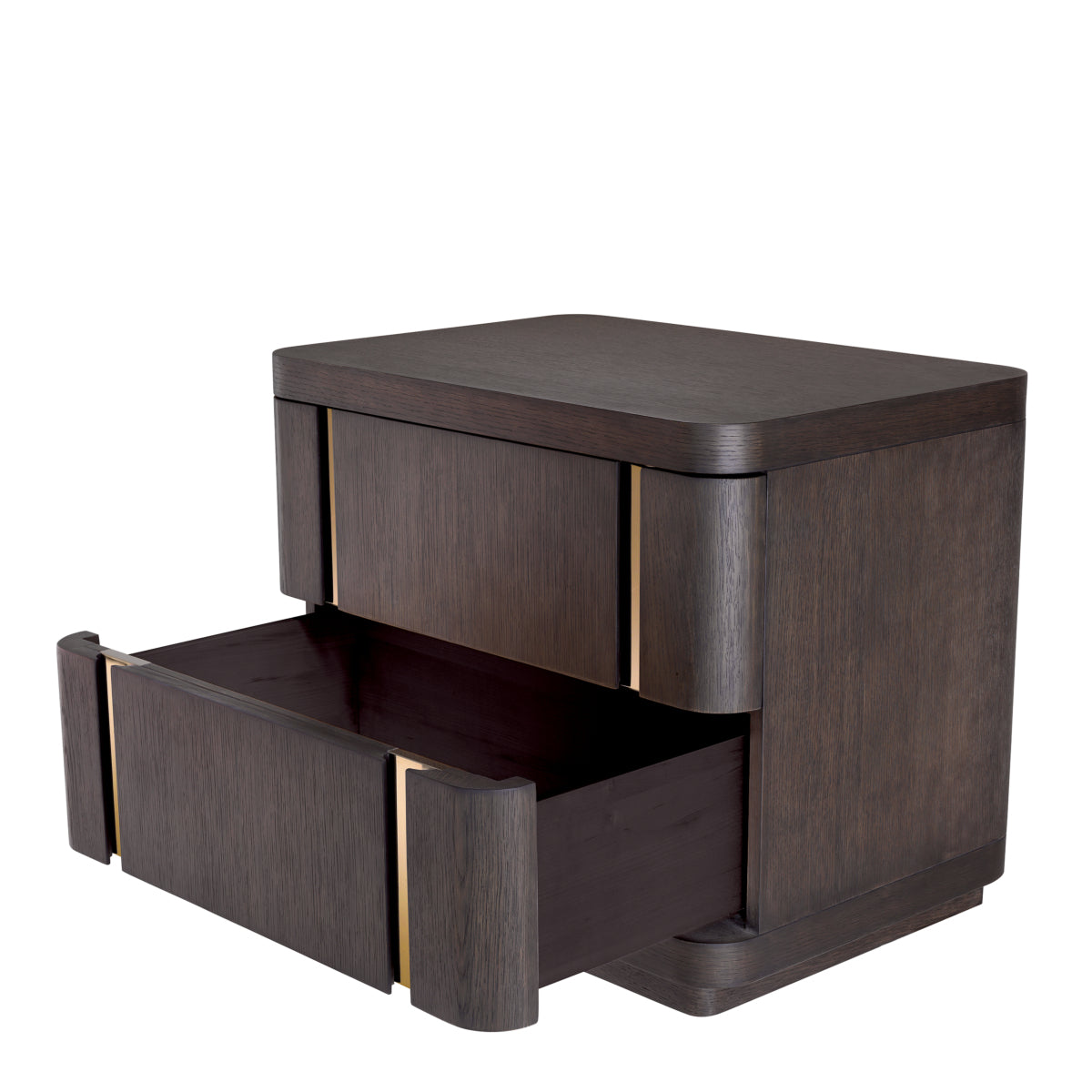 Scandinavian Mocha Side Table Modesto | Eichholtz Miami