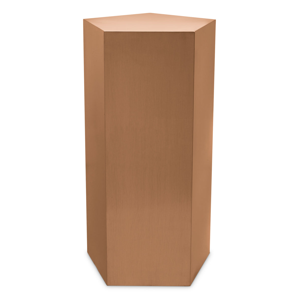 Brushed Copper Pedestal Column Meissner | Eichholtz Miami