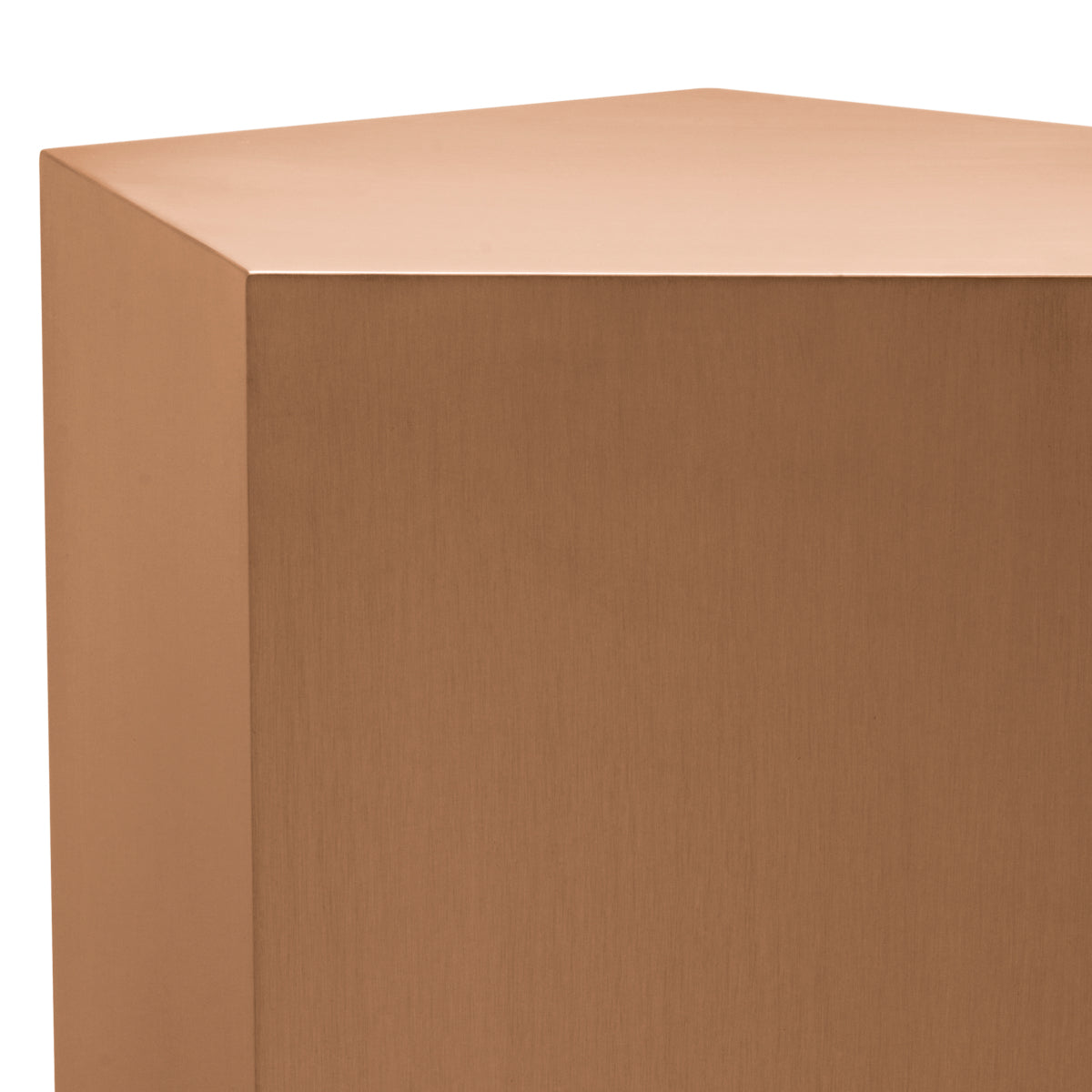 Brushed Copper Pedestal Column Meissner | Eichholtz Miami