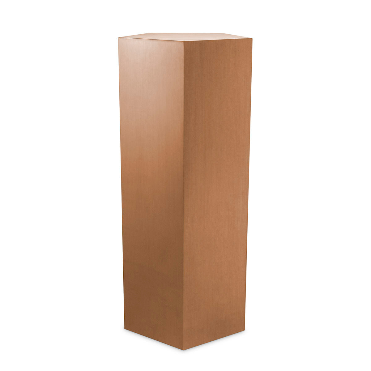 Brushed Copper Pedestal Column Meissner | Eichholtz Miami