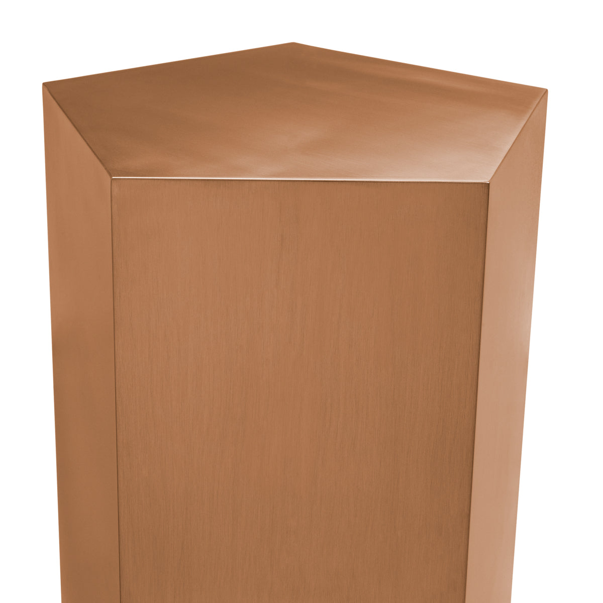 Brushed Copper Pedestal Column Meissner | Eichholtz Miami