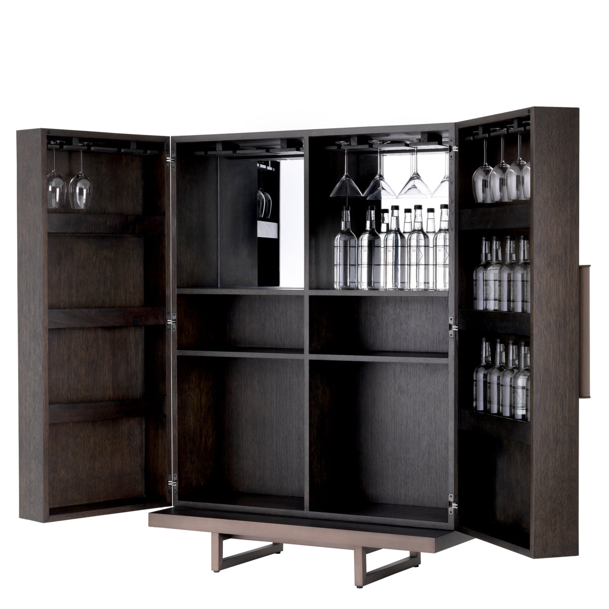 Mahogany Wood Wine Cabinet Harrison | Eichholtz Miami