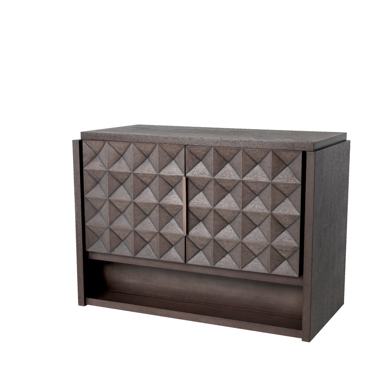 Geometric Meranti Wood Dresser S Jane | Eichholtz Miami