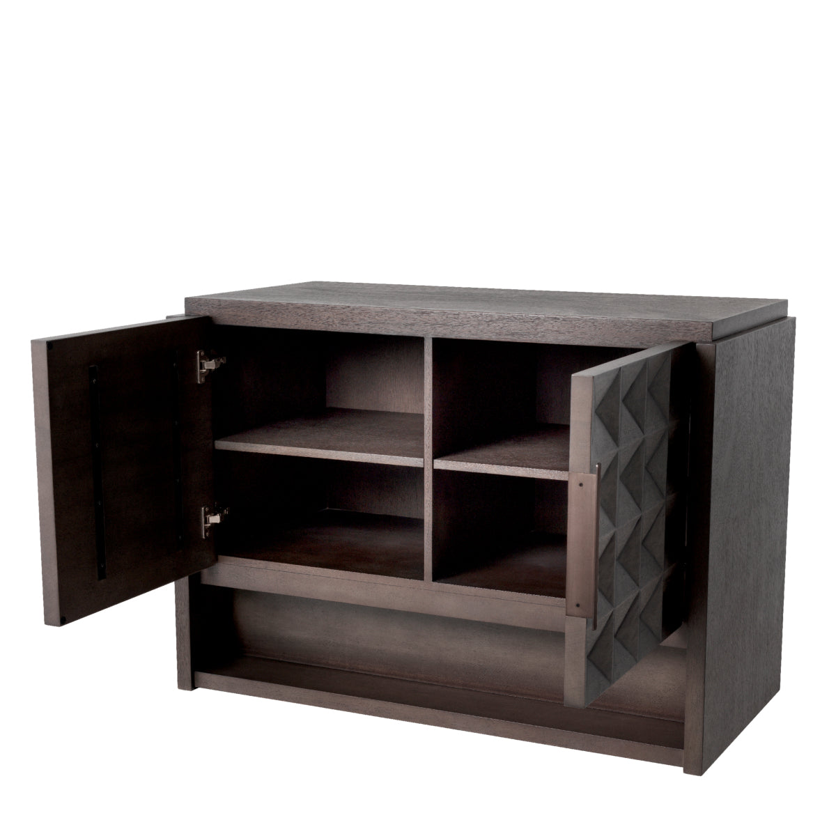 Geometric Meranti Wood Dresser S Jane | Eichholtz Miami