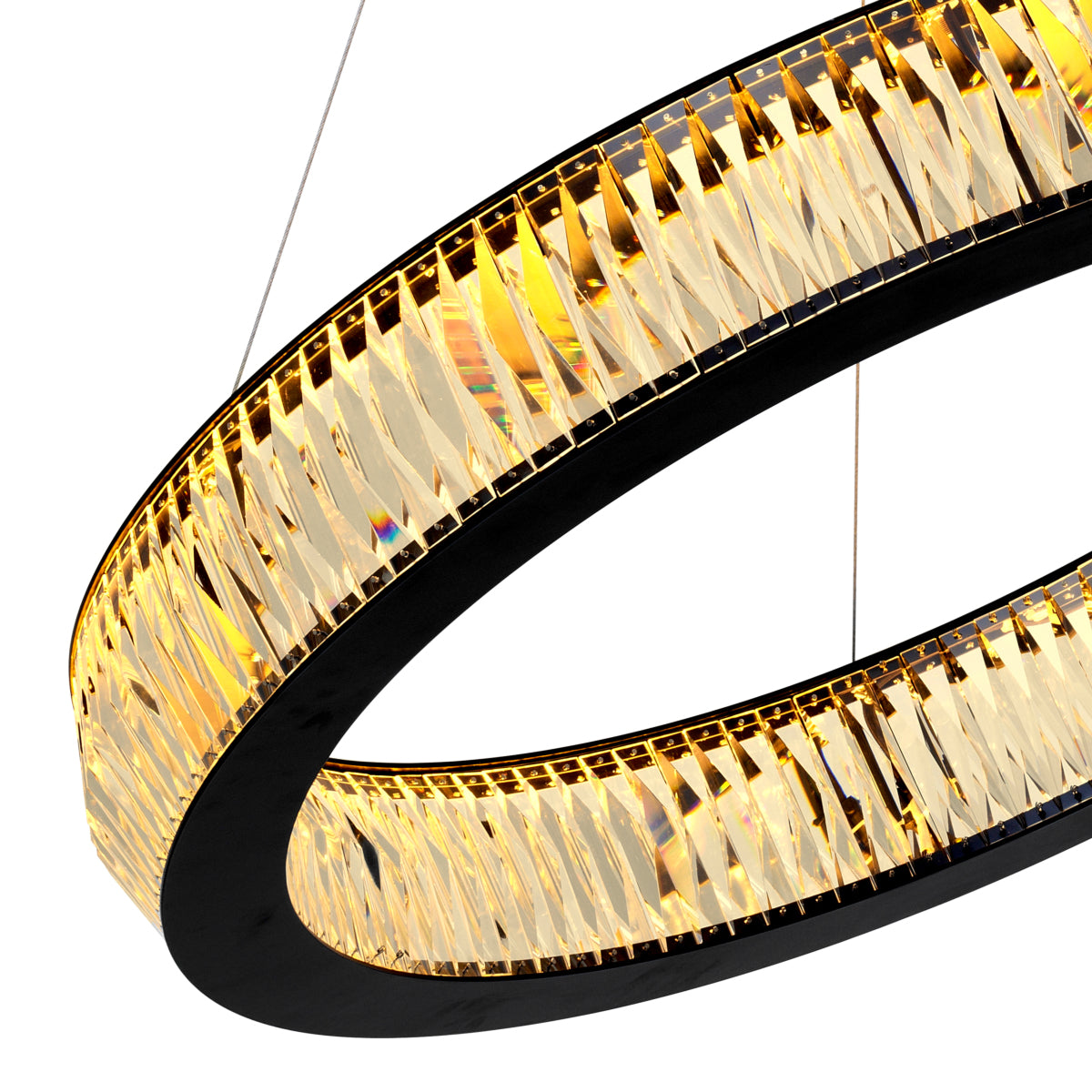 Ring Crystal Glass Chandelier L Vancouver | Eichholtz Miami