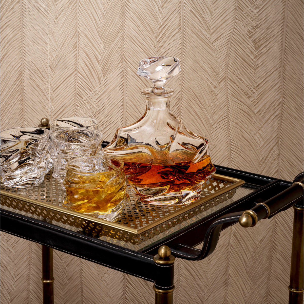 Vintage Bar Cart Princess | Eichholtz Miami