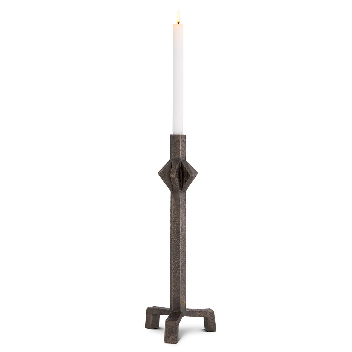 Bronze Vintage Candle Holder Conti | Eichholtz Miami