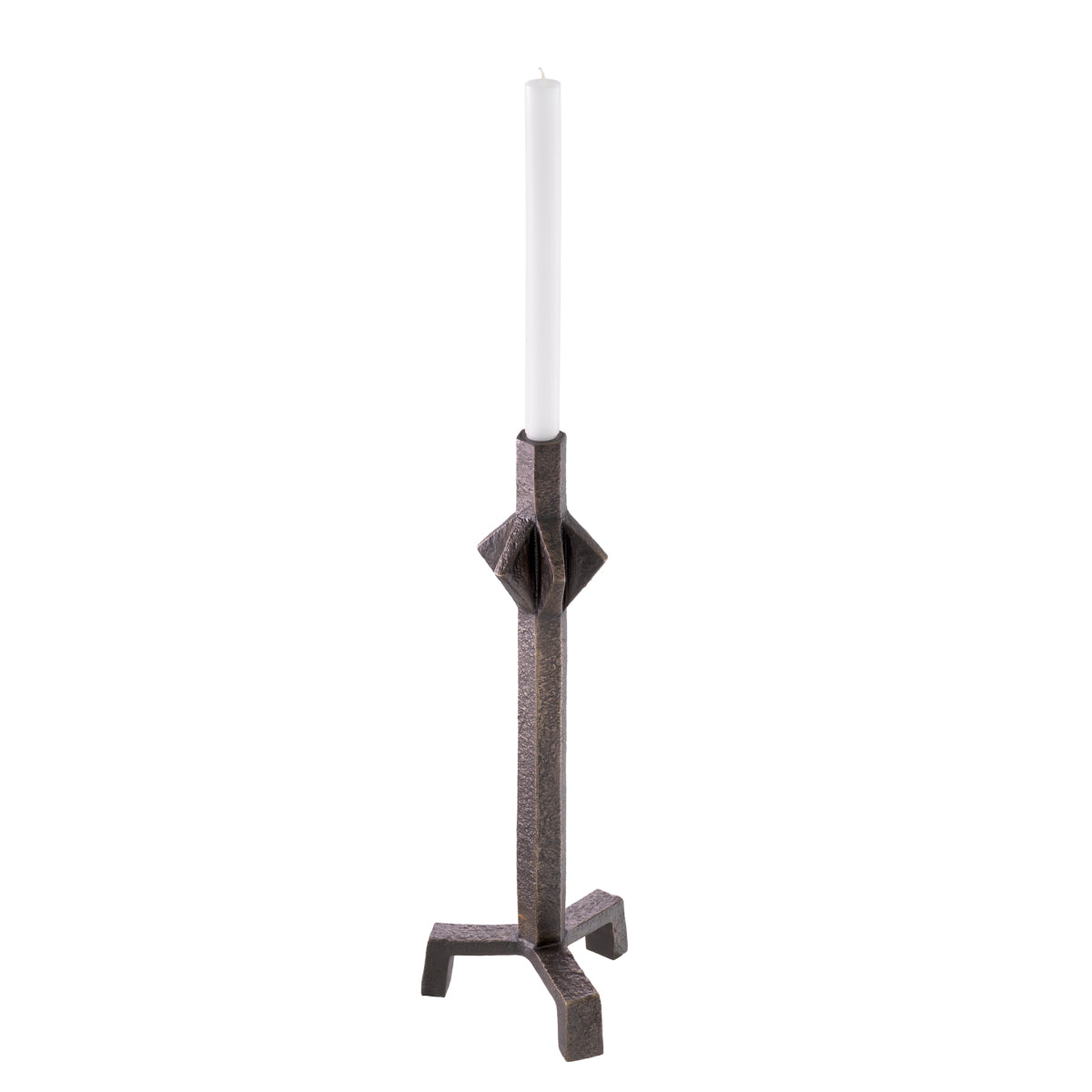 Bronze Vintage Candle Holder Conti | Eichholtz Miami
