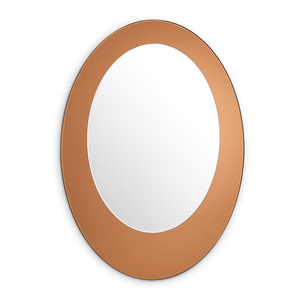 Oblong Amber Mirror Devito | Eichholtz Miami