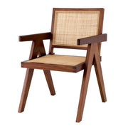 Rattan Cane Dining Armchair Aristide | Eichholtz Miami