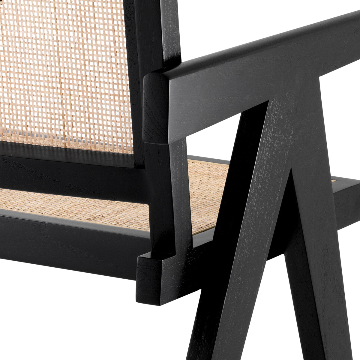 Rattan Cane Dining Armchair Aristide | Eichholtz Miami