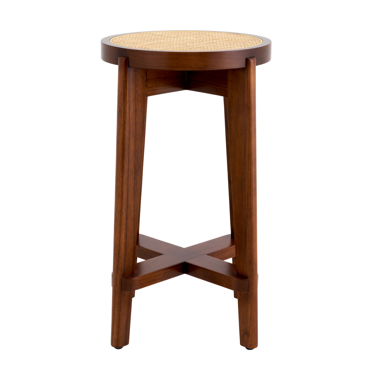 Rattan Counter Stool Dareau | Eichholtz Miami