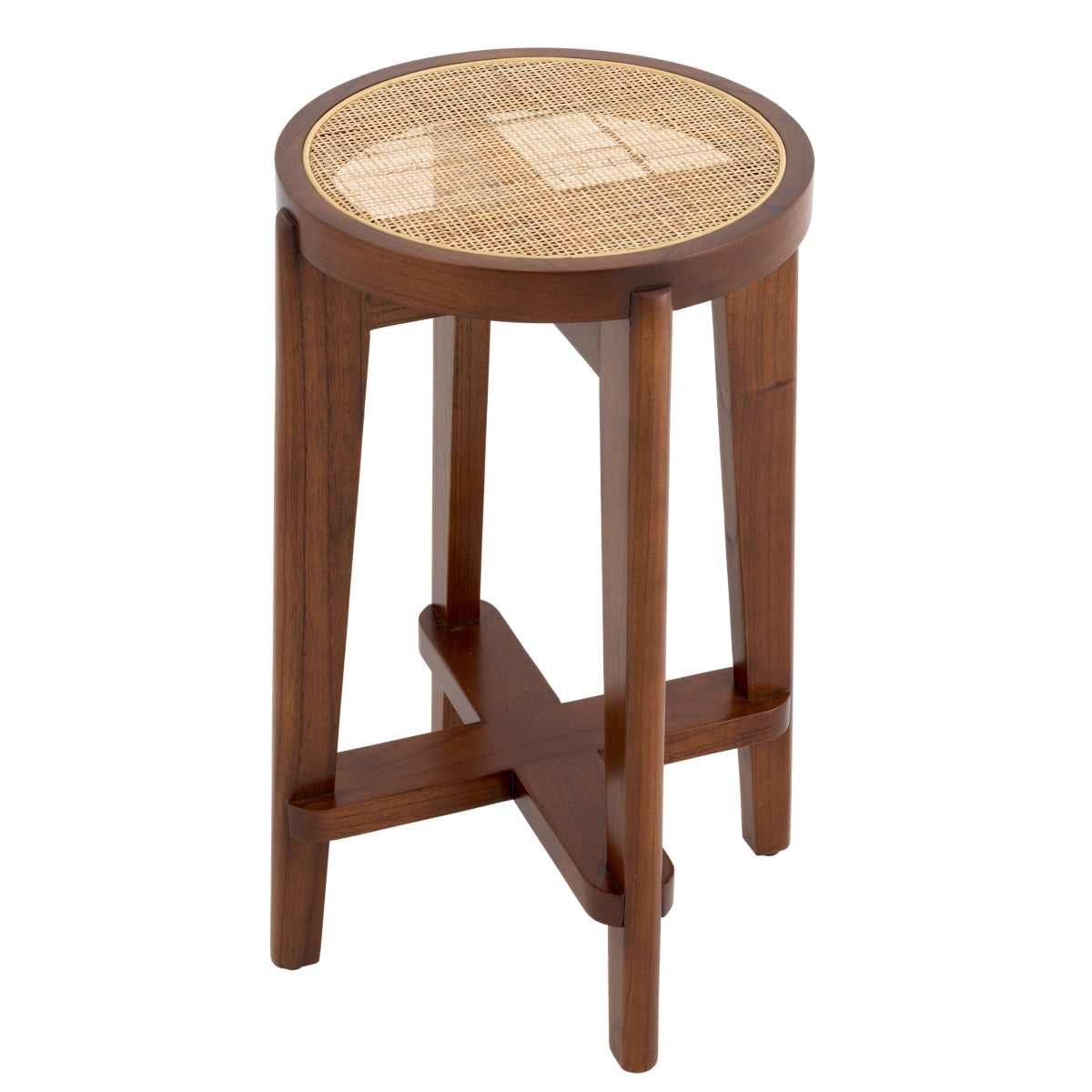 Rattan Counter Stool Dareau | Eichholtz Miami